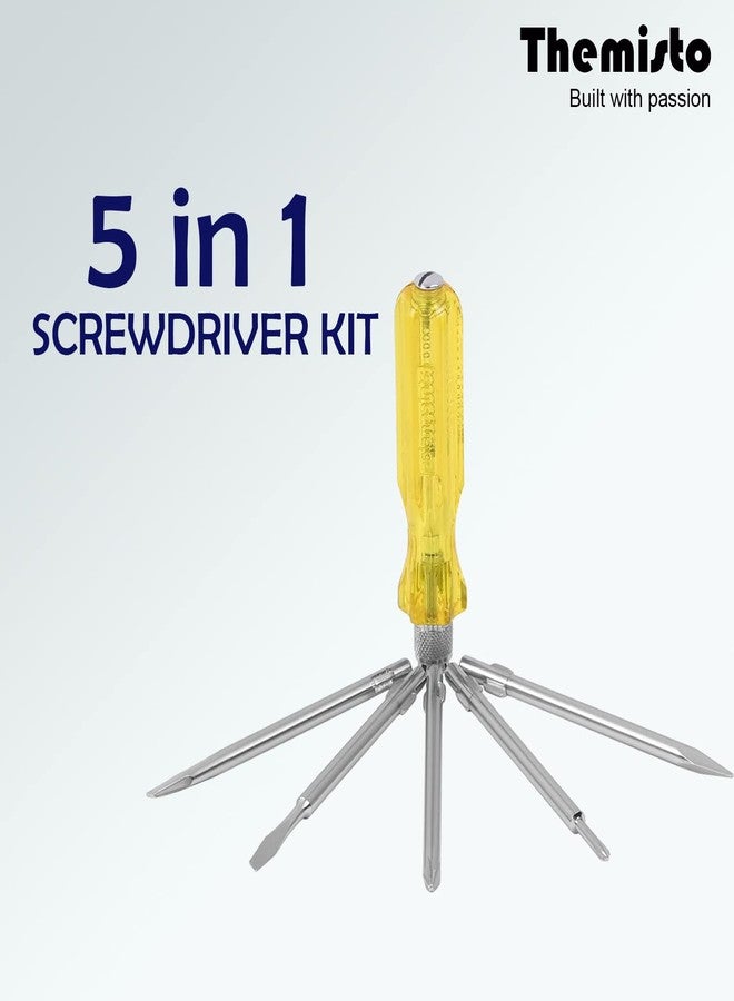 THEMISTO TH-T05 5 IN 1 COMBINATION SCREWDRIVER SET (PACK OF 5) - Image 2